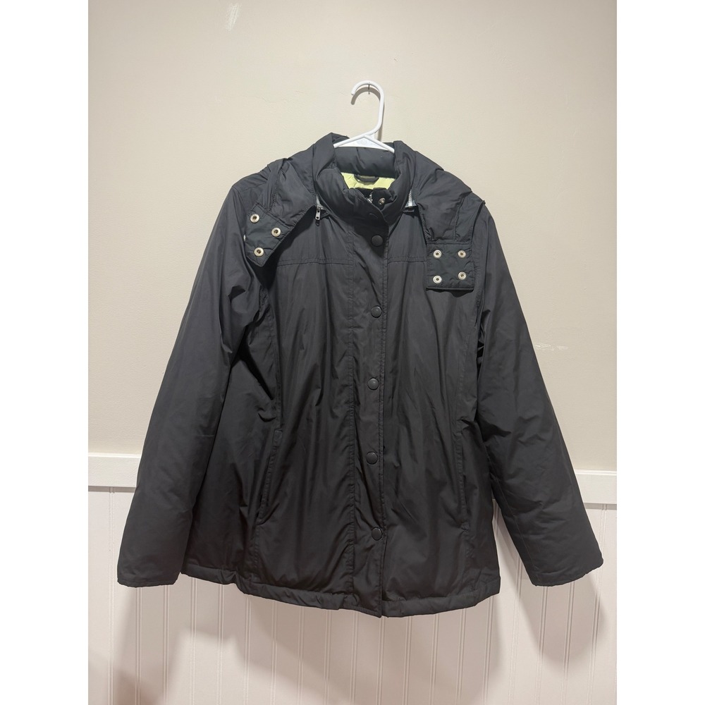 Gap Puffer Coat Jacket Winter Black Outdoor Women Size XL